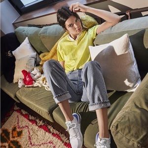 WMNS XL ADIDAS YELLOW S/S SHIRT